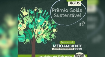 Prêmio Goiás Sustentável 2023 recebe inscrições até dia 29